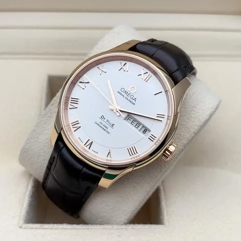 Omega De Ville 431.53.41.22.02.001 41mm Rose gold Silver 3