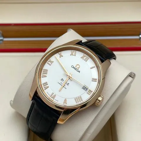 Omega De Ville 431.53.41.21.52.001 41mm Rose gold Silver 1