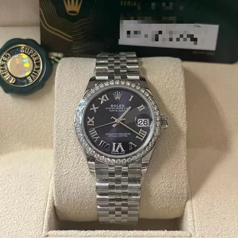 Rolex Datejust 31 278384RBR 31mm Stainless steel Purple