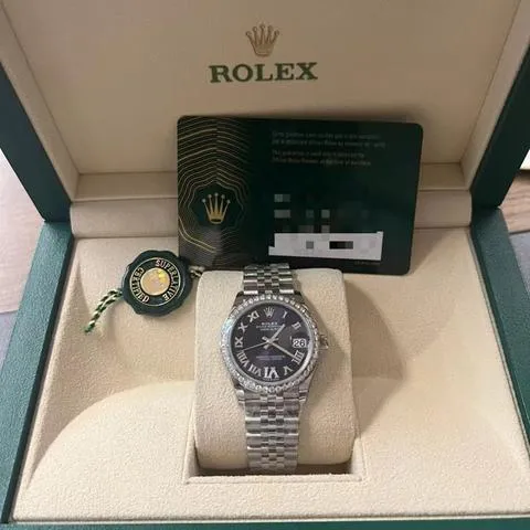 Rolex Datejust 31 278384RBR 31mm Stainless steel Purple 1