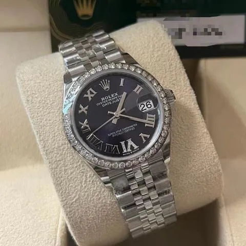 Rolex Datejust 31 278384RBR 31mm Stainless steel Purple 2