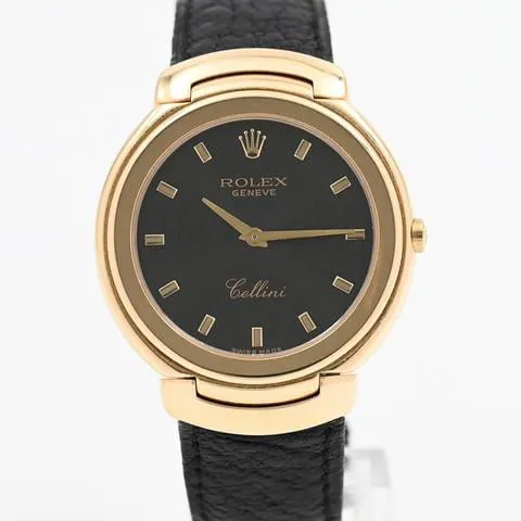 Rolex Cellini 6623 37mm Yellow gold Black 1