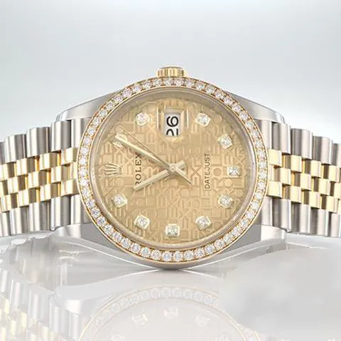 Rolex Datejust 36 126283RBR 36mm Yellow gold and Stainless steel Champagne 3