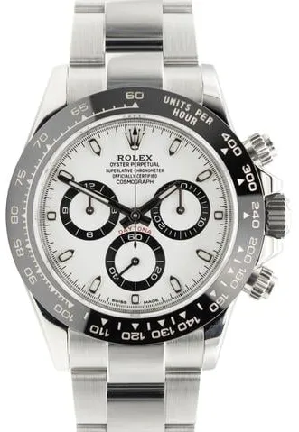 Rolex Daytona 116500LN 40mm Stainless steel White