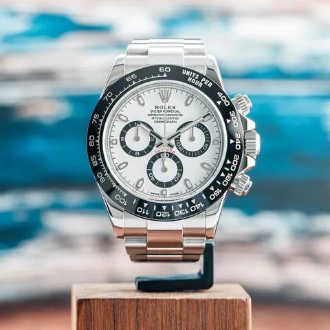 Rolex Daytona 116500LN 40mm Stainless steel White