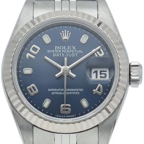 Rolex Lady-Datejust 79174 26mm Stainless steel Blue