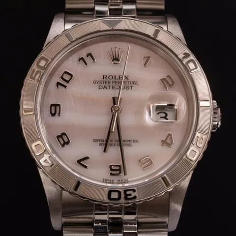 Rolex Datejust Turn-O-Graph 16264 36mm Stainless steel Mother-of-pearl