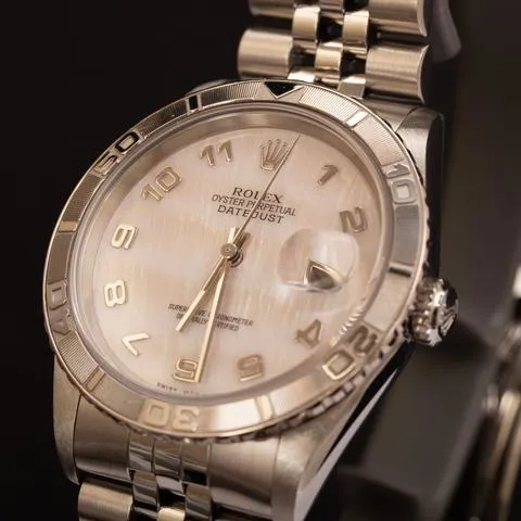 Rolex Datejust Turn-O-Graph 16264 36mm Stainless steel Mother-of-pearl 3