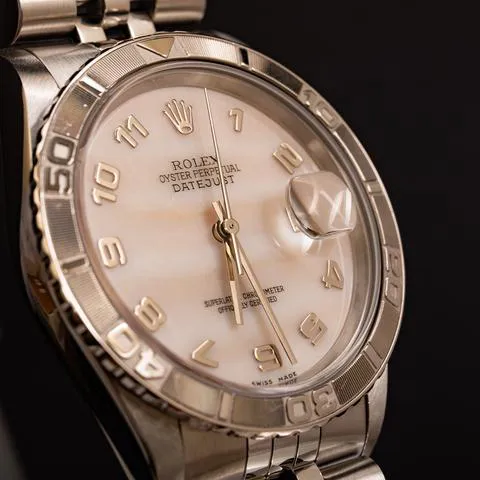 Rolex Datejust Turn-O-Graph 16264 36mm Stainless steel Mother-of-pearl 9