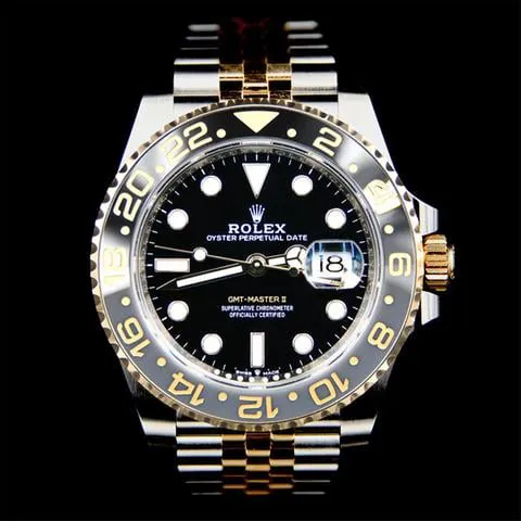 Rolex GMT-Master II 126713GRNR 40mm Stainless steel Black