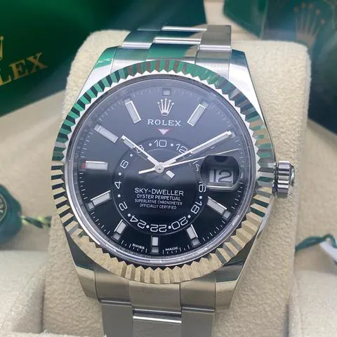 Rolex Sky-Dweller 326934 42mm Stainless steel Black 3