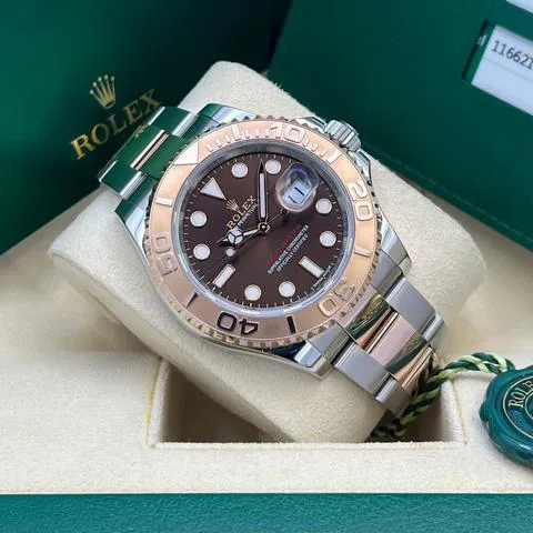 Rolex Yacht-Master 40 126621 40mm Yellow gold and Stainless steel Brown