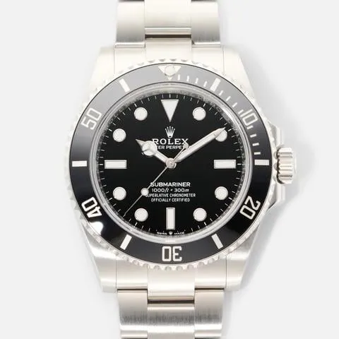 Rolex Submariner 124060-0001 41mm Oystersteel Black