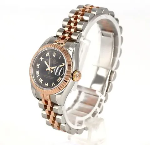 Rolex Lady-Datejust 179171 26mm Rose gold Black 1