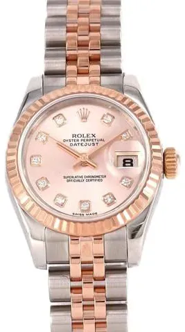 Rolex Lady-Datejust 179171G 26mm Rose gold and Stainless steel Rose