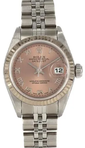 Rolex Lady-Datejust 79174 26mm White gold Rose