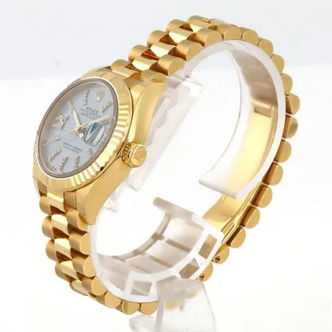 Rolex Lady-Datejust 279178 26mm Yellow gold Blue 1