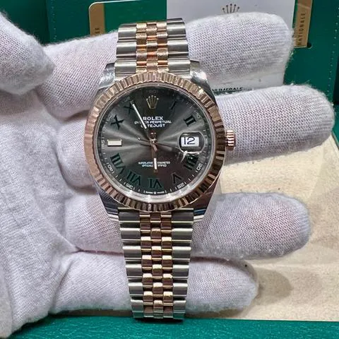 Rolex Datejust 41 126331 41mm Yellow gold and Stainless steel Gray