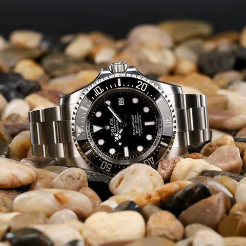 Rolex Sea-Dweller Deepsea 136660 44mm Stainless steel Black