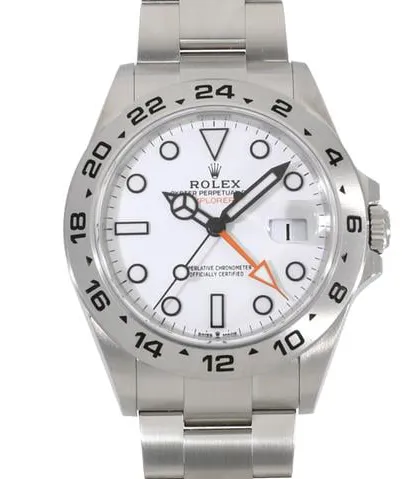 Rolex Explorer II 226570 42mm Stainless steel White