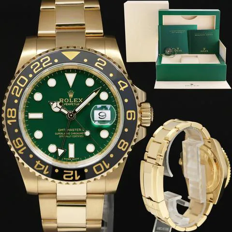 Rolex GMT-Master II 116718 40mm Ceramic Green