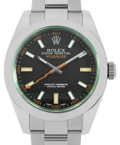 Rolex Milgauss 116400GV 40mm Stainless steel Black