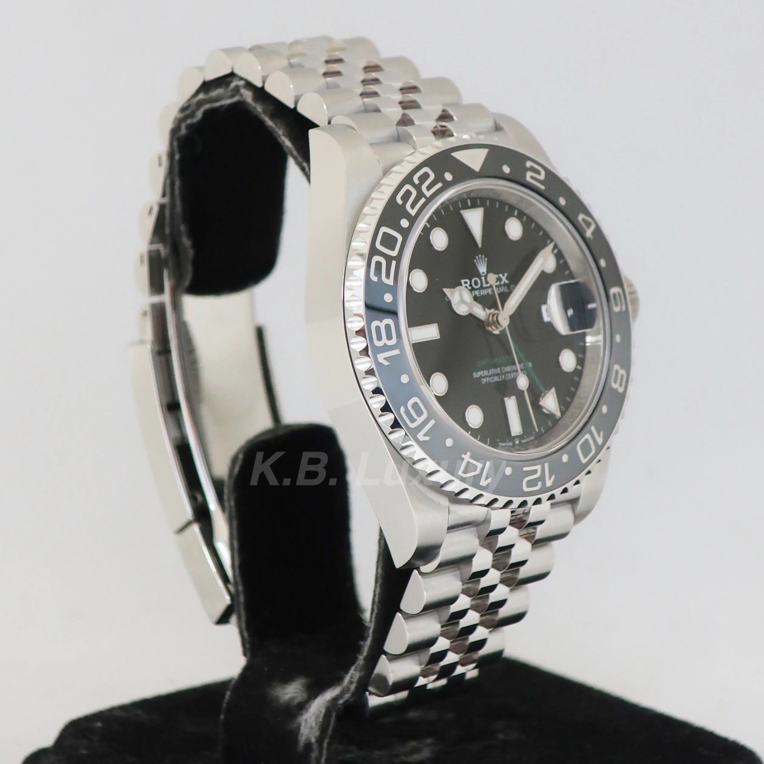 Rolex GMT-Master II 126710GRNR 40mm Stainless steel Black 2