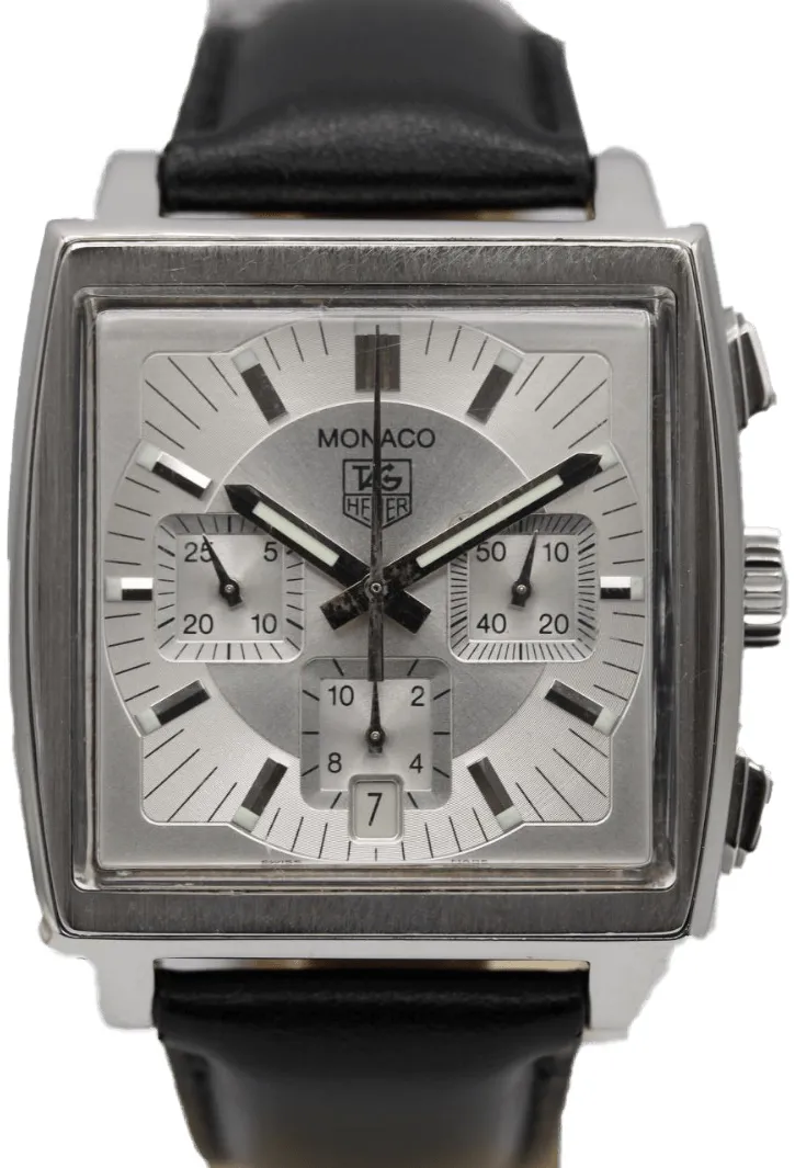 TAG Heuer Monaco CW2112 38mm Stainless steel Silver