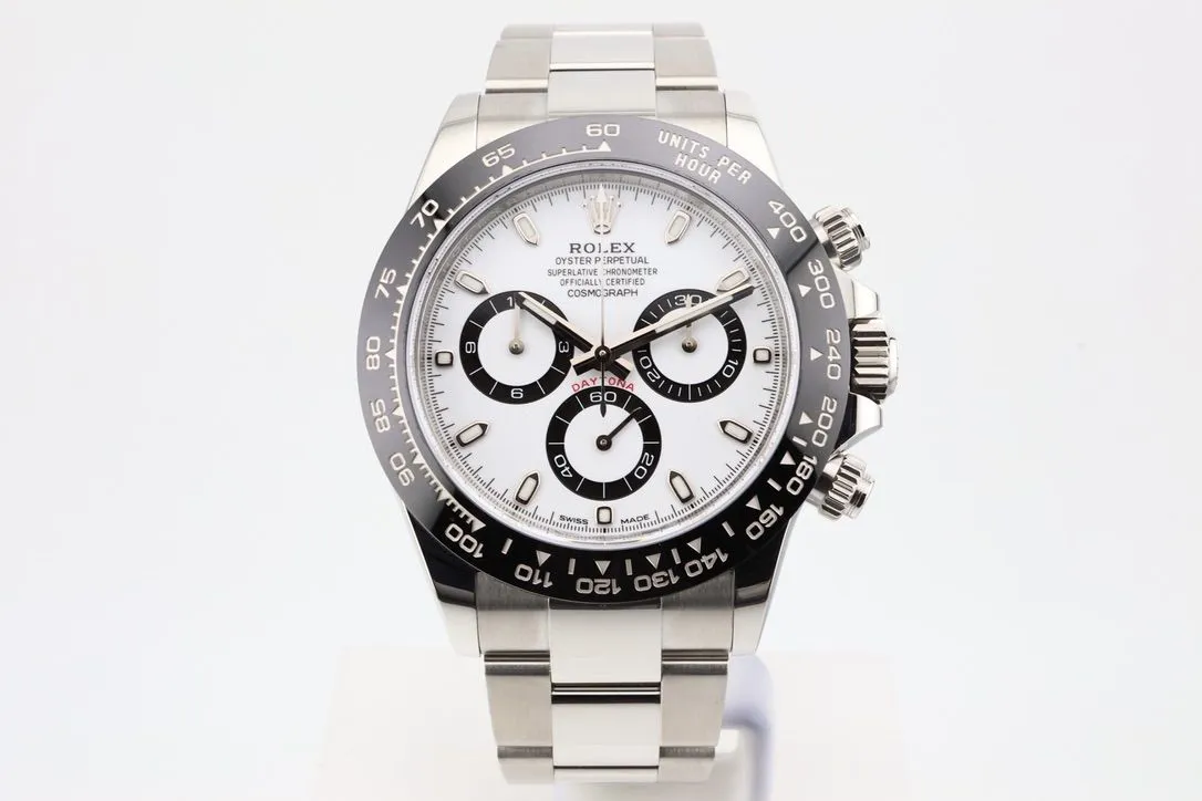 Rolex Daytona 116500LN 40mm Stainless steel White