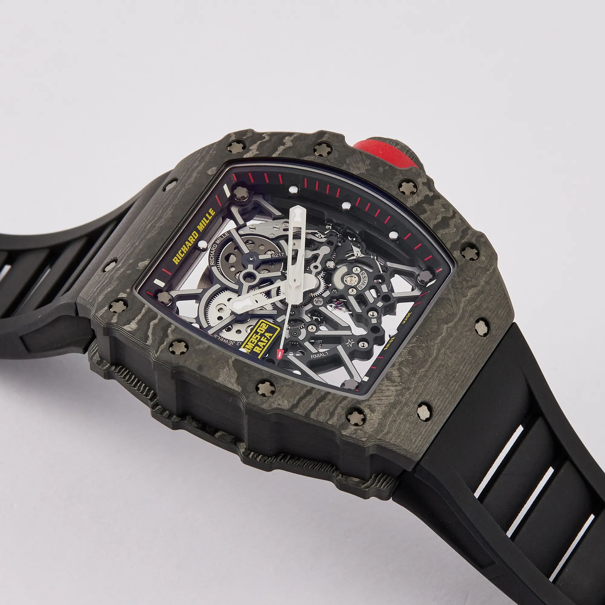 Richard Mille Rafael Nadal RM35-02 44mm Carbon fiber Transparent 2