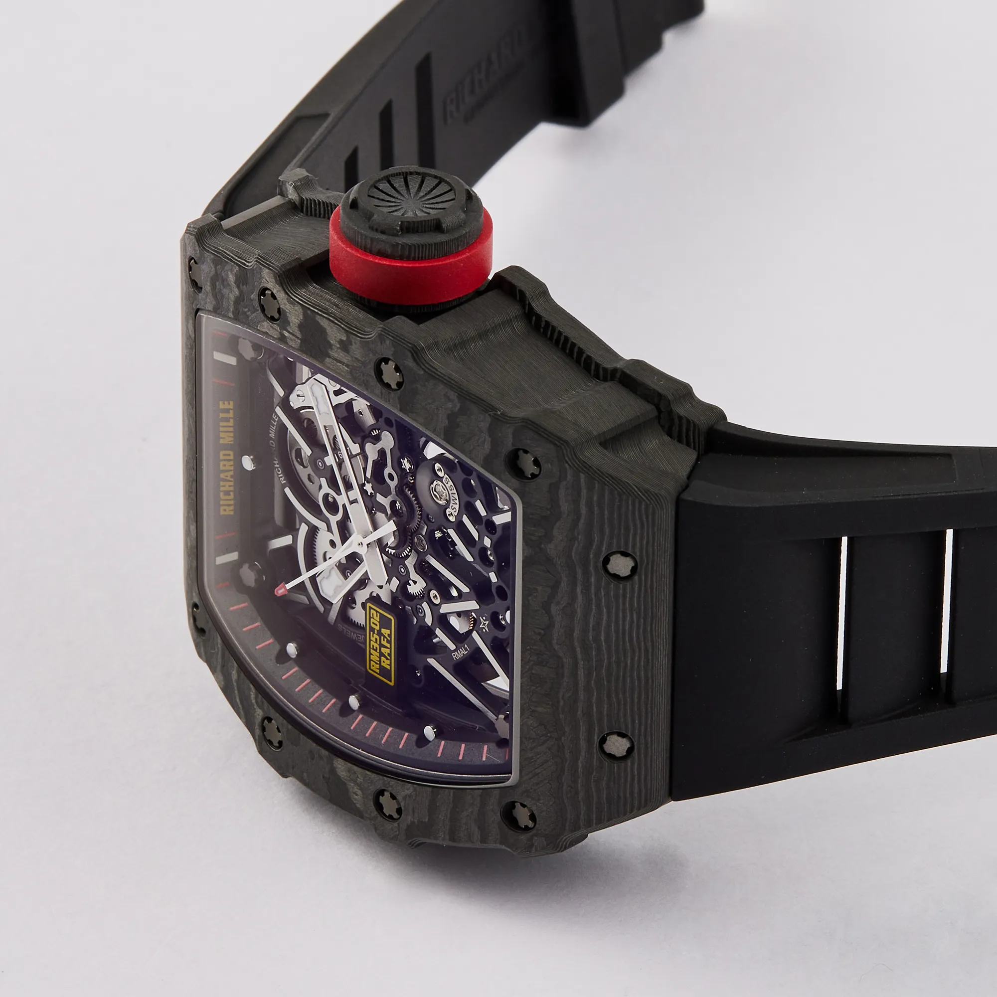 Richard Mille Rafael Nadal RM35-02 44mm Carbon fiber Transparent 4