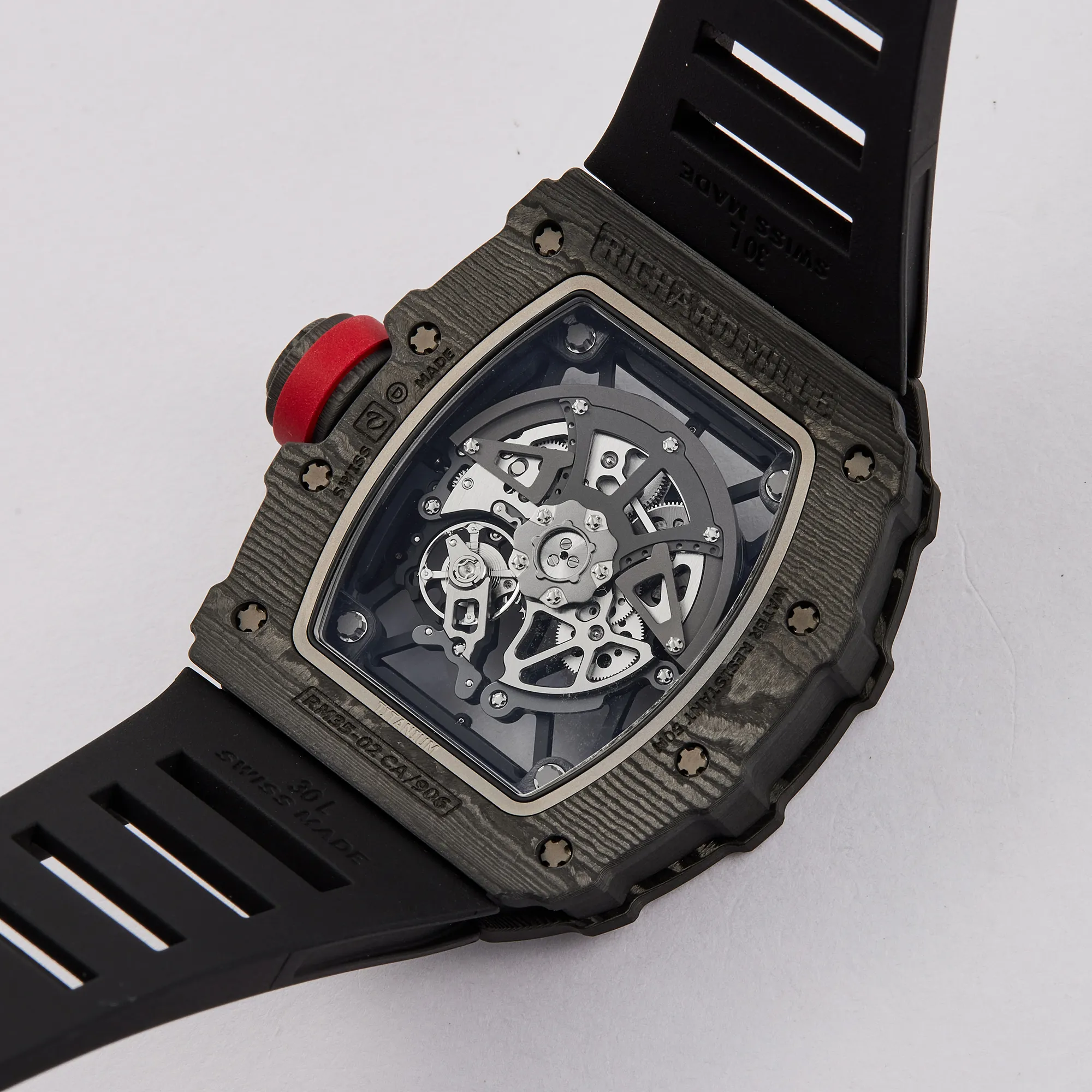 Richard Mille Rafael Nadal RM35-02 44mm Carbon fiber Transparent 5