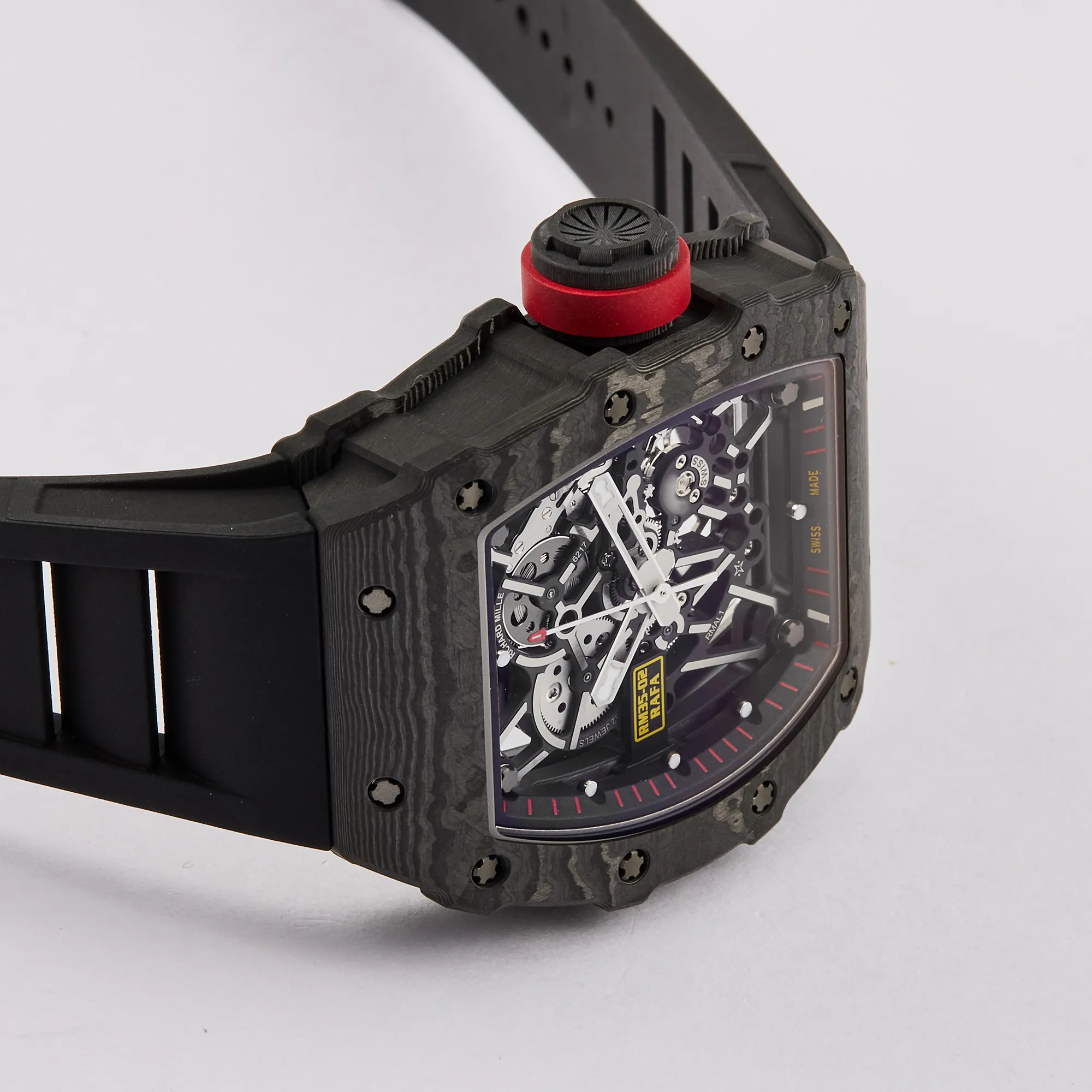 Richard Mille Rafael Nadal RM35-02 44mm Carbon fiber Transparent 6