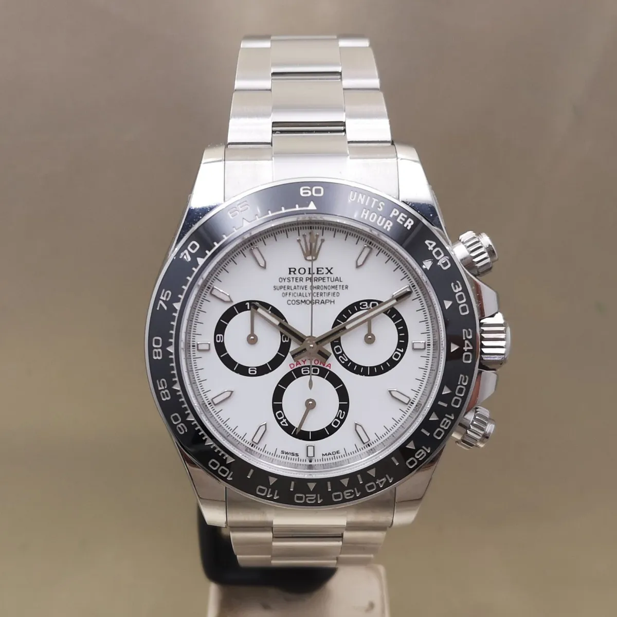 Rolex Daytona 126500LN 40mm Stainless steel White