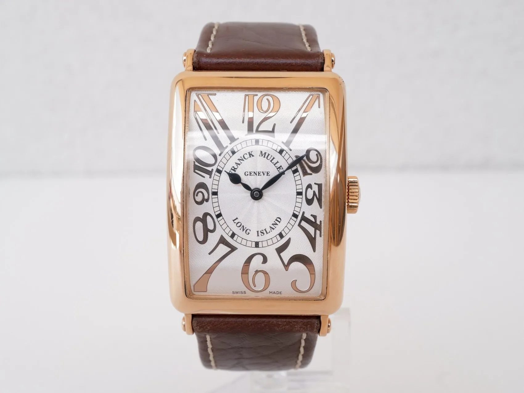 Franck Muller Long Island 1200 SC REL 33mm Yellow gold Silver