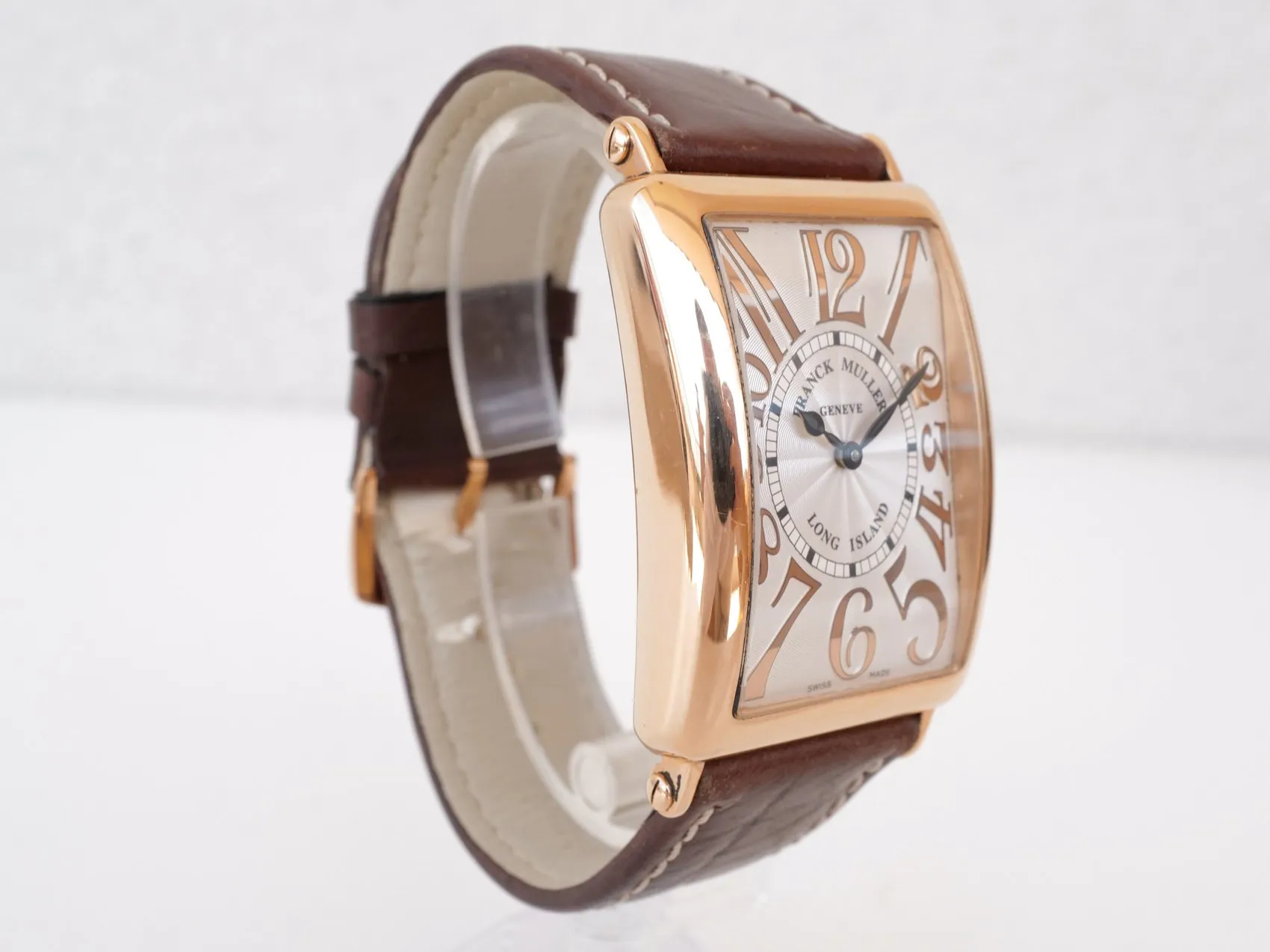 Franck Muller Long Island 1200 SC REL 33mm Yellow gold Silver 4