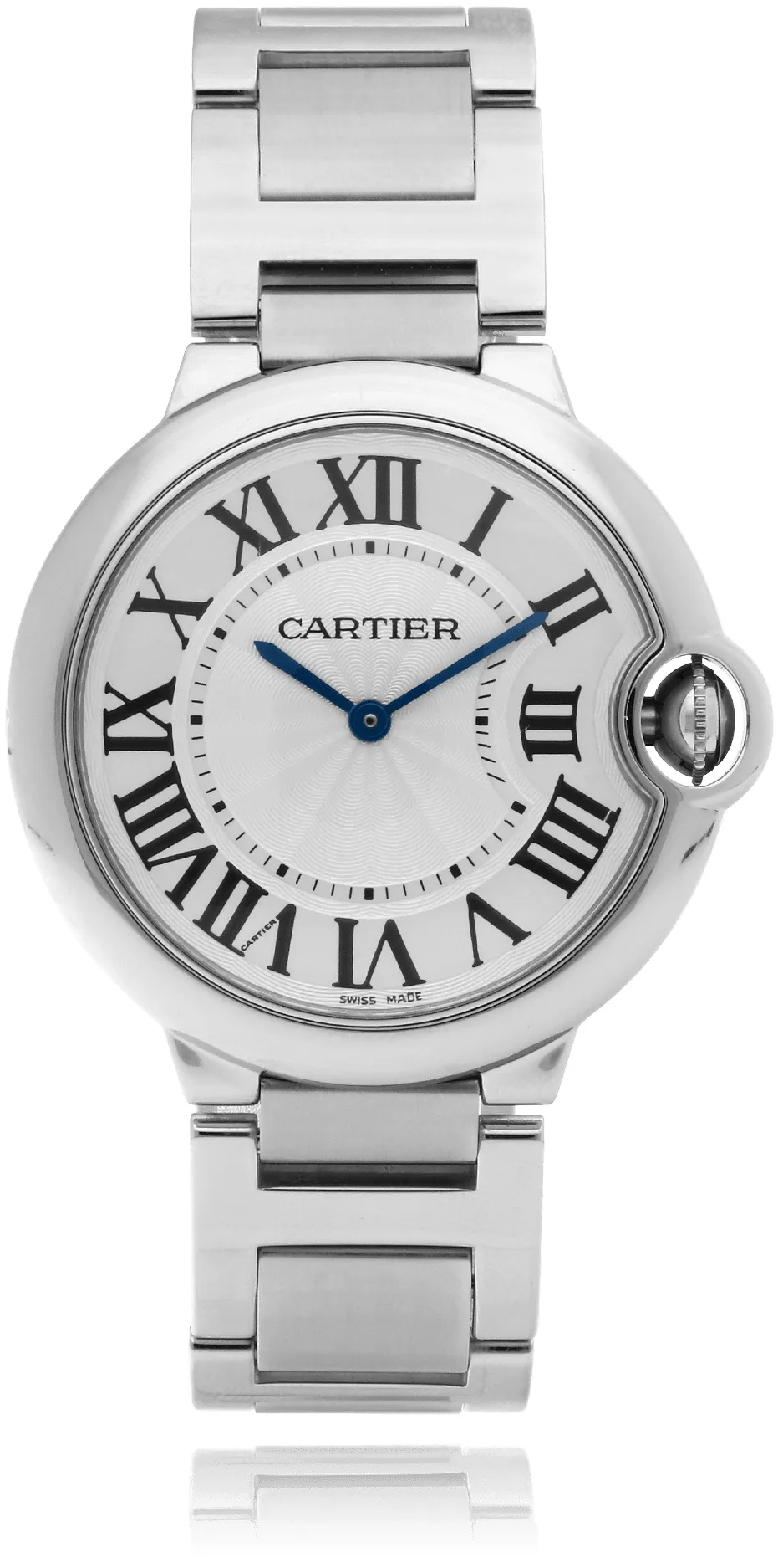 Cartier Ballon Bleu 36mm W69011Z4 36mm Stainless steel Silver