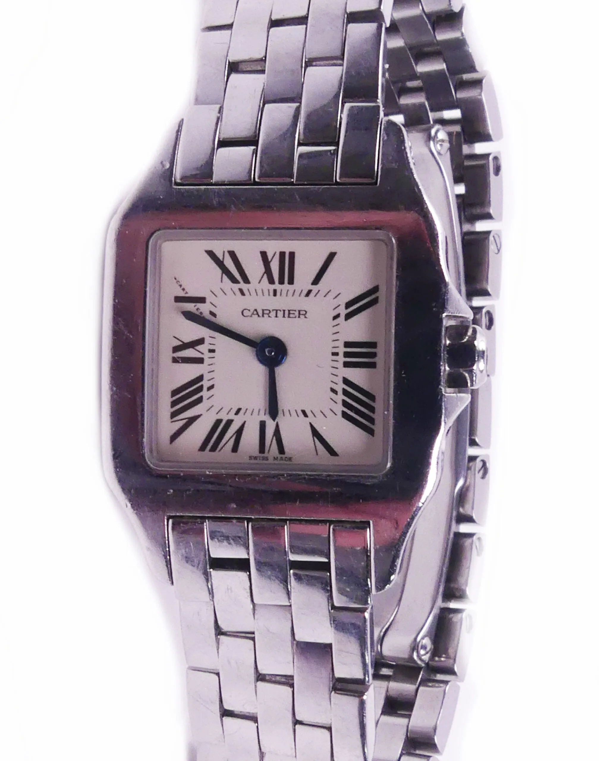 Cartier Tank 20mm Stainless steel White