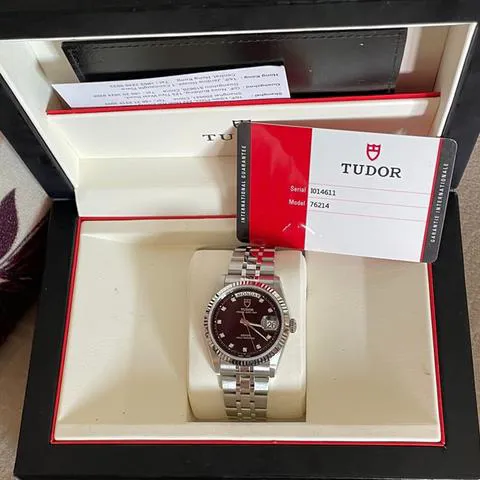 Tudor Prince Date 76214 36mm Stainless steel Black 6