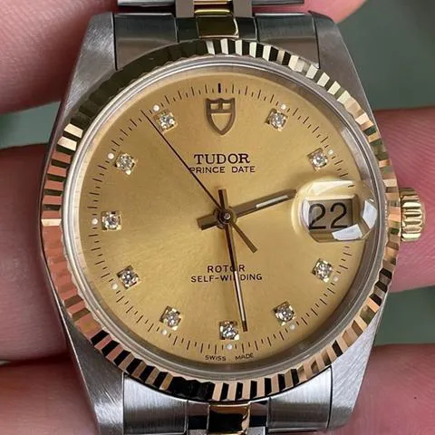 Tudor Prince Date 74033 34mm Yellow gold and Stainless steel Gold