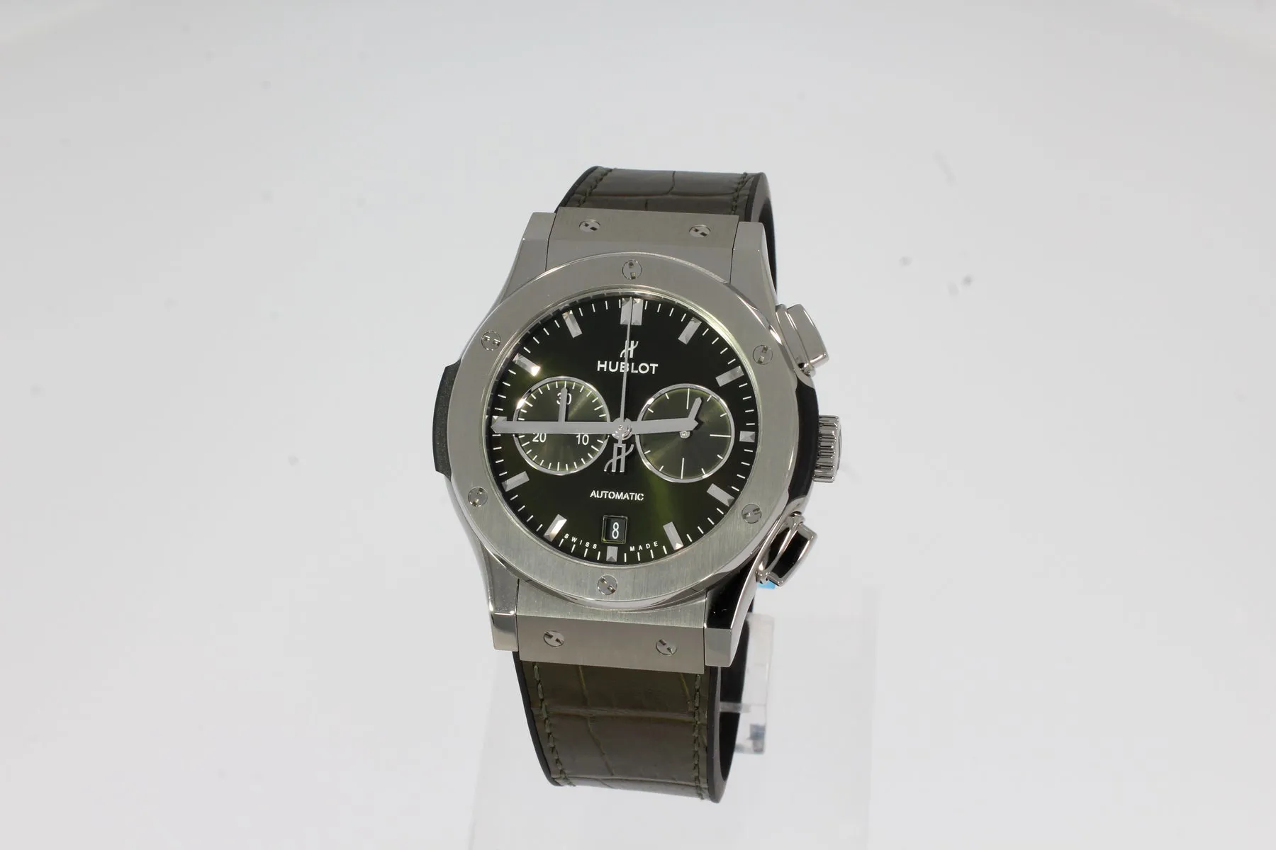 Hublot Classic Fusion Chronograph 541.NX.8970.LR 42mm Titan Green