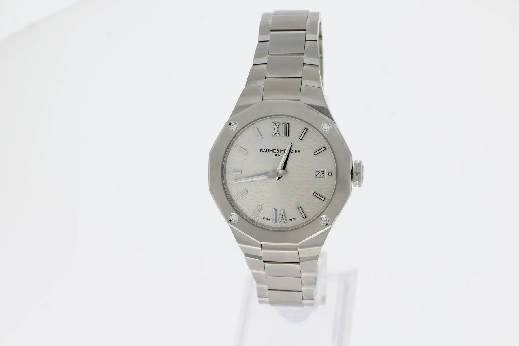 Baume & Mercier Riviera M0A10614 36mm Stahl Silver