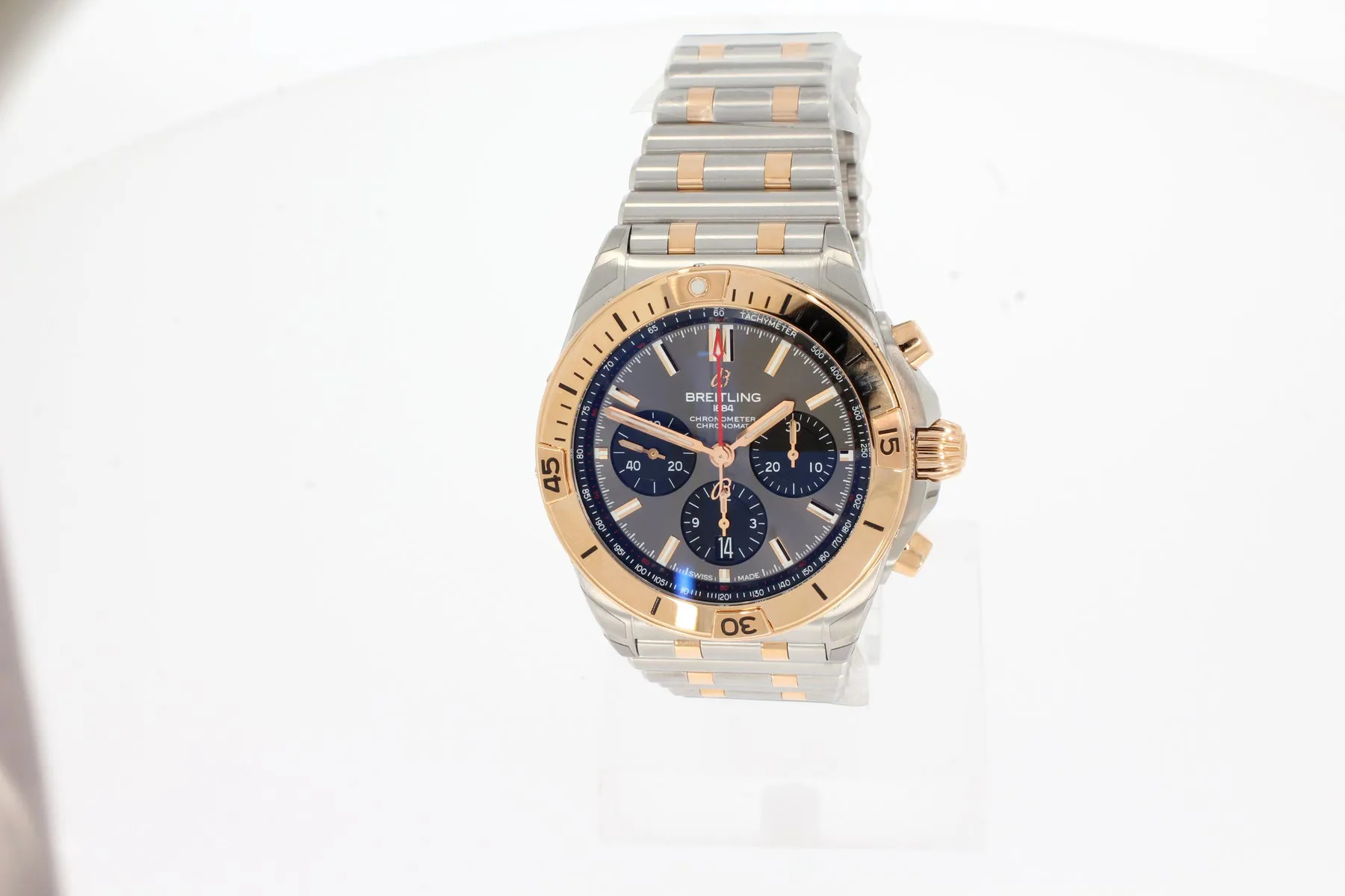 Breitling Chronomat UB0134101B1U1 42mm Yellow gold and Stainless steel Degree