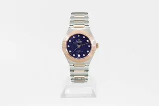 Omega Constellation 131.20.29.20.53.002 Yellow gold and Stainless steel Blue