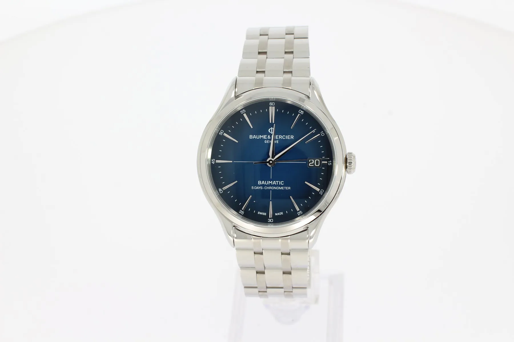 Baume & Mercier Baumatic M0A10468 40mm Stahl Blue