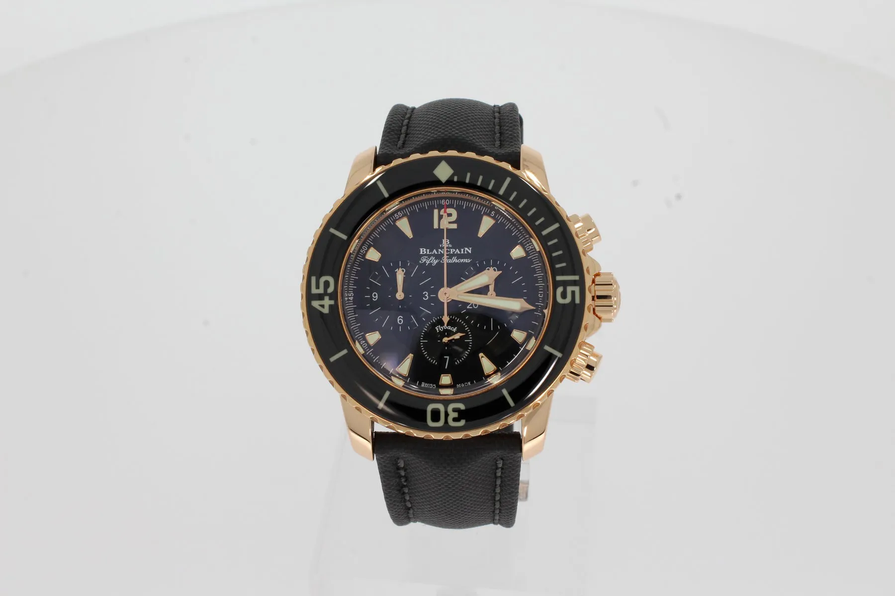 Blancpain Fifty Fathoms 5085F-3630-52A 45mm Rose gold Black