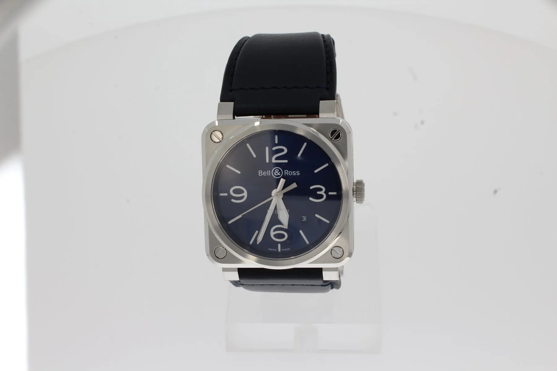 Bell & Ross BR 03-92 Steel BR0392-BLU-ST 42mm Stahl Blue