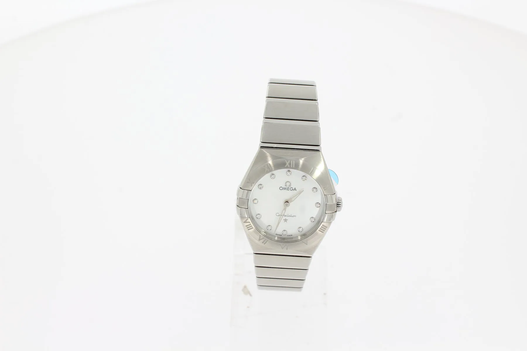 Omega Constellation Quartz 131.10.28.60.55.001 28mm Stahl White