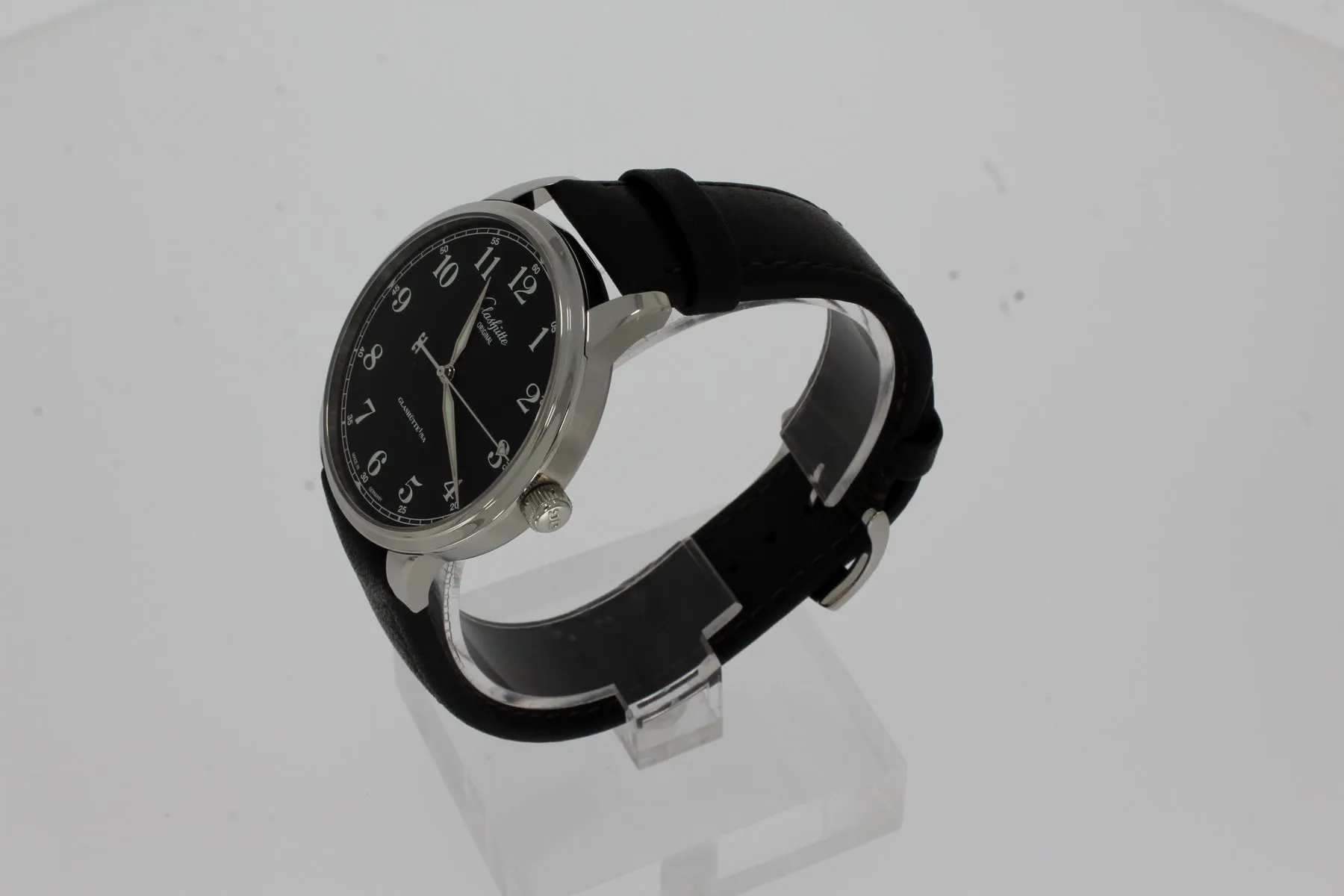 Glashütte Senator Excellence 1-36-01-03-02-01 40mm Stahl Black 1