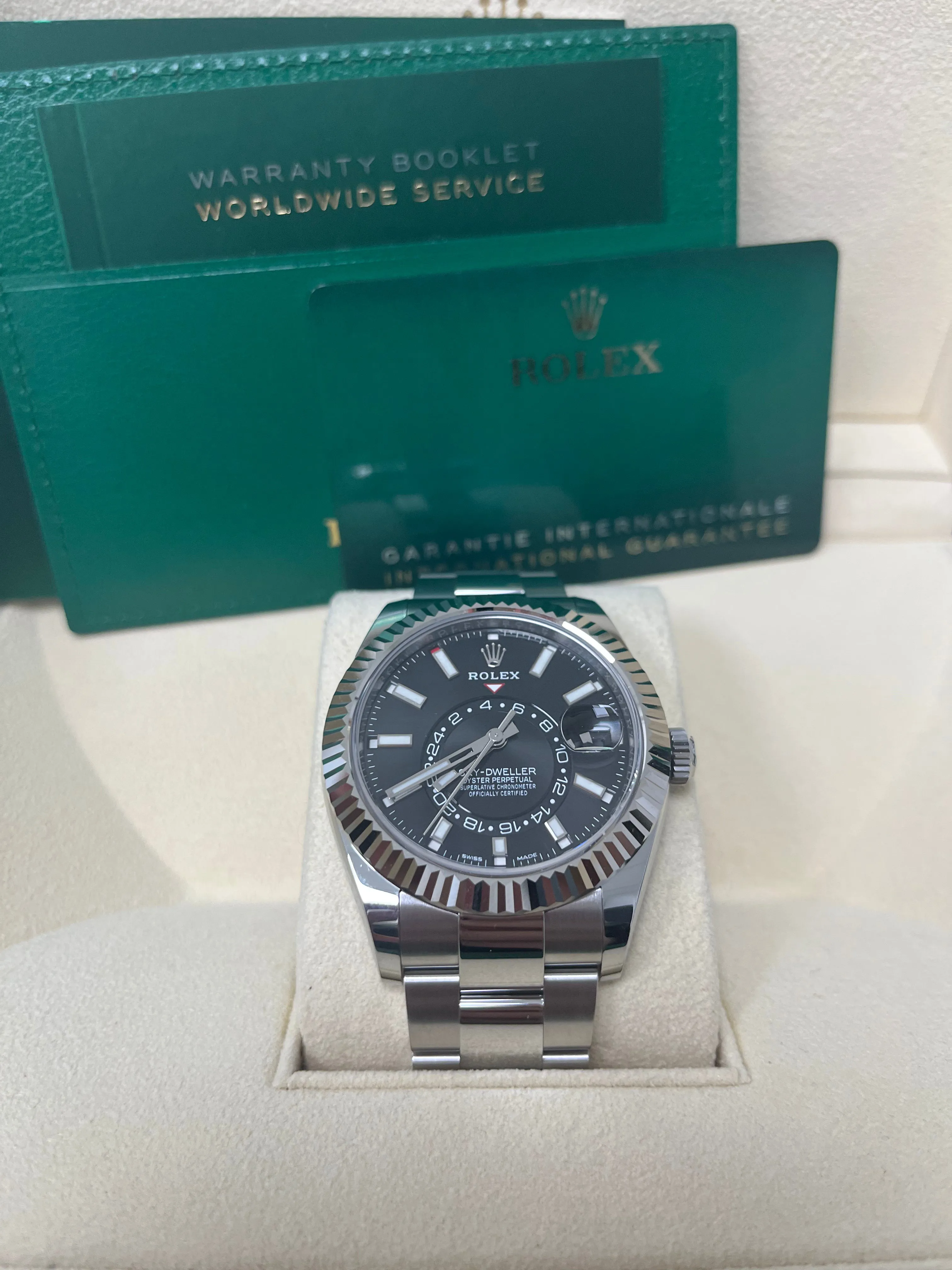 Rolex Sky-Dweller 326934 42mm Stainless steel Black 5